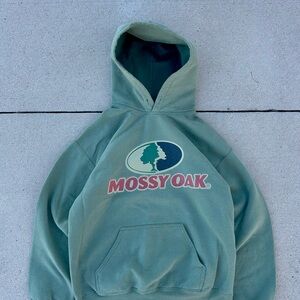 (SOLD) Mossy Oak Green Hoodie